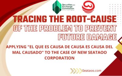 Applying “El Que Es Causa De Causa Es Causa Del Mal Causado” to the Case of New Seataoo Corporation