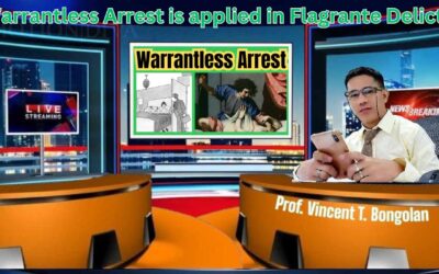 Misinterpretation of Warrantless Arrest in Flagrante Delicto by Congresswoman Gerville Jinky “Bitrics” Luistro